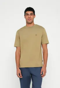 Базовая футболка tames Boss, Dark Beige