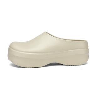 NANJIREN EVA устойчивые к истиранию противоскользящие тапочки с закрытым носком унисекс - хаки, цвет Khaki