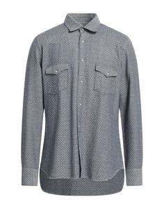 Рубашка Tintoria Mattei 954, синий