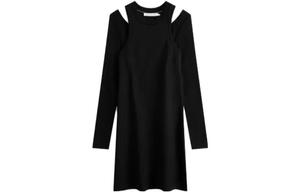 Платье с длинными рукавами женское Space Black Calvin Klein