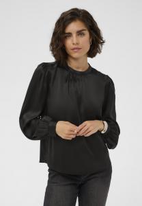 Блуза Kaffe KAamara LS Blouse, Black Deep/Black