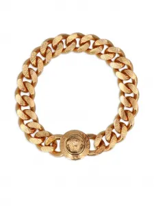 Цепочный браслет с декором Medusa VERSACE, золотой