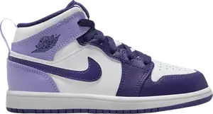 Кроссовки Air Jordan 1 Mid PS 'Sky J Purple', фиолетовый