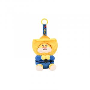 Disney Zootopia Джуди Ник Пантера Офицер Молния Финн Овца Вице-президент Куклы Плюшевый Кулон POTDEMIEL, Leopard Police Joyful Leopard Pendant