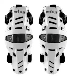 Гибридный наколенник X8H Mobius, белый/черный