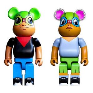 BE@RBRICK Hebru Brantley  авиационный костюм, ограниченная серия, США, 2 костюма, 400%
