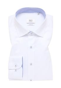 1863 by Eterna Luxery деловая рубашка, современный крой, длинный рукав, воротник Кент, мужская ETERNA, белый