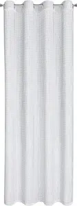 EUROFIRANY | Штора - 140 x 250 см - белая - с люверсами - современная штора Eurofirany