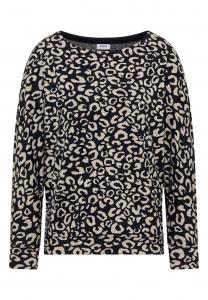 Рубашка CECIL, бежевый/черный