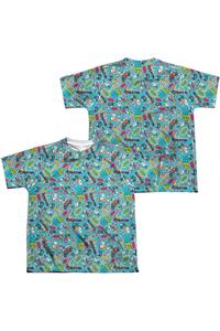 Футболка с коротким рукавом для подростков Teen Titans Go с принтом спереди и сзади Gildan, белый