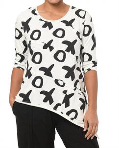 Туника Madelyn в цвете слоновая кость Xo Tulip Clothing