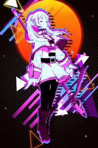 Notebook: Sad Anime Girl, 100 Pages 6 x 9 Wide Ruled Lined Pages Journal Diary For Students, Teens, and Fantasy Anime Lovers (Independently published)