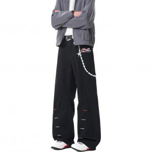 Джинсы Unisex Moderate Straight Fit WARRIOR, черный (diy badge)