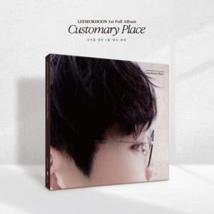 CD диск Lee Seokhoon: Customary Place (incl. 88pg Photobook, Photocard, 3-Cut Photocard + Sticker)