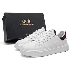 AK DUCK Series Легкие Износостойкие И Противоскользящие Низкие Кроссовки Для Скейтбординга Мужские Эксклюзивная Коробка AOKANG, [Коробка]Белый