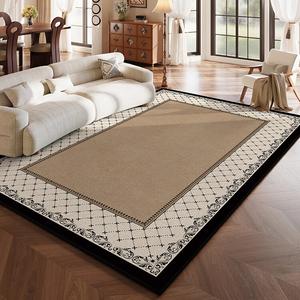 Budis Ковер 160х230 см для гостиной/спальни в французском винтажном стиле, waterproof, грязеотталкивающий, с высоким ворсом