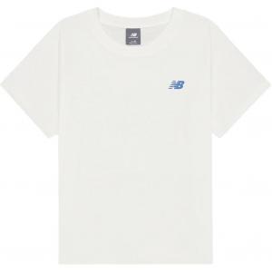 Обычная футболка женская New Balance, белый