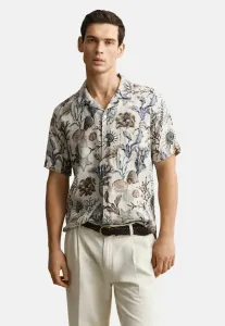 Рубашка с принтом Gant, Oat Beige