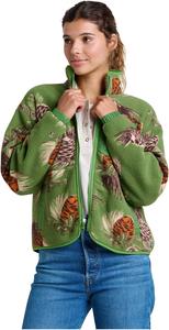 Женская флисовая куртка Campo Toad&Co, Artichoke Pinecone Print