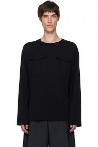 Футболка с длинным рукавом Dries Van Noten, черный