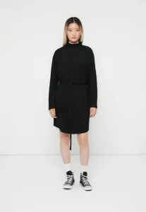 Nmcity ava короткое платье вязаное платье изогнутой формы Noisy May, Black