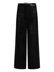 Брюки с поясом Hui Milano, черный