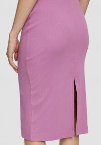 Юбка-карандаш MIT UND SCHLITZ QS, фиолетовый