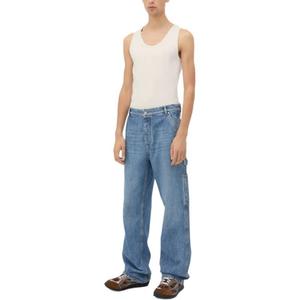 Винтажные карго джинсы Bottega Veneta, синий