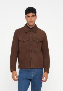 Куртка Selected Homme SLHTHOM OVERSHIRT , Demitasse/Brown
