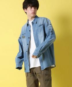 Футболка YOIDORE с винтажным рисунком открывалки для бутылок, размер LS (мужская) Select Brands, цвет Light Indigo