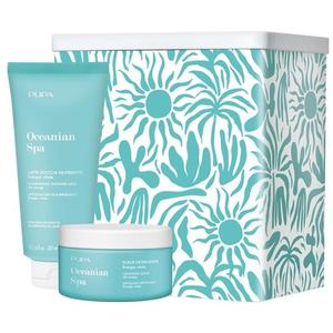 Pupa Oceanian Spa Kit 1 с очищающим скрабом 250 мл и молочком для душа 300 мл Pupa Milano