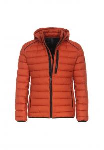 Стеганая куртка однотонная Casamoda, оранжевый