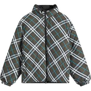 Реверсивная куртка Burberry, зеленый