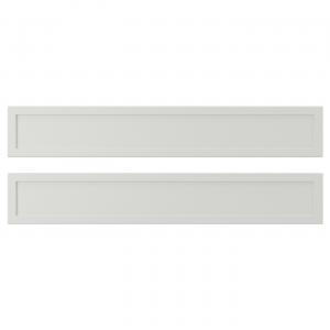 Фасад ящика, светло-серый, 60x10 см. IKEA Aspudden