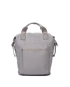 Маленький женский рюкзак с передним карманом Kcb, светло-серый