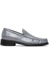 Acne Studios Серые кожаные лоферы