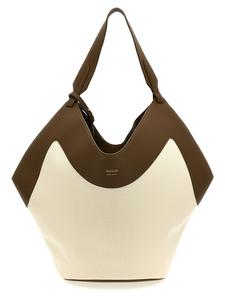 Шоппер "Lotus" среднего размера KHAITE, мультиколор