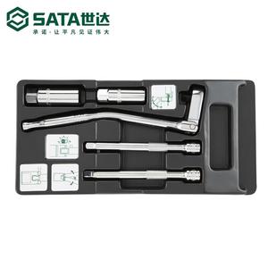 SATA 09003 Набор из 5 гильз для свечей зажигания серии 10 мм 09003