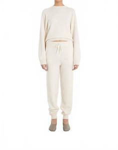 Loulou De Saison Спортивные брюки Hespero цвета слоновой кости