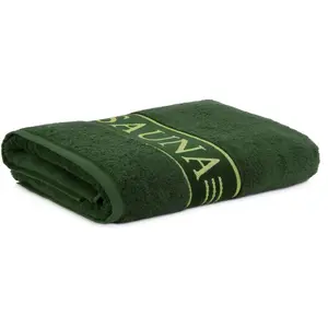 Полотенце для сауны Möve frottana Möve с надписью сауны на бордюре Möve For Frottana, Cypress