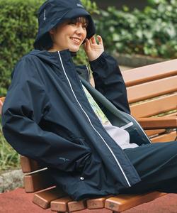 Водонепроницаемая, водоотталкивающая, дышащая, компактная, легкая дождевая куртка MTD с капюшоном.