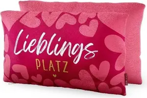 Декоративная подушка "Любимое место - Сердце", мягкая подушка la-vida