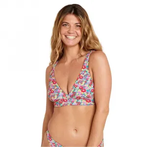 Топ бикини Rip Curl Las Flores Revo Halter, зеленый