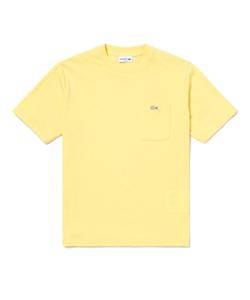 Футболка с коротким рукавом и контурным изображением часов и кармана