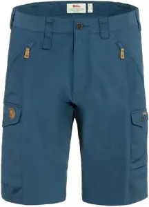 Мужские шорты Fjällräven Abisko - эластичные вставки, усиленные вставки, прочная ткань - походы, треккинг, индиго-синий