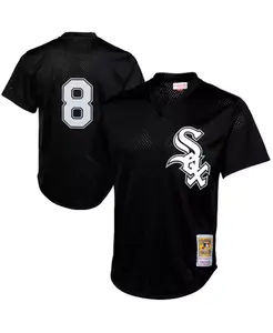 Мужская бейсбольная майка Bo Jackson Chicago White Sox 1993 из коллекции Authentic Cooperstown для тренировок, черная Mitchell & Ness
