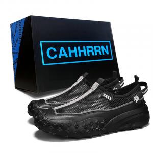 CAHHRRN Водонепроницаемые мужские шоусе туфли черные, цвет Black