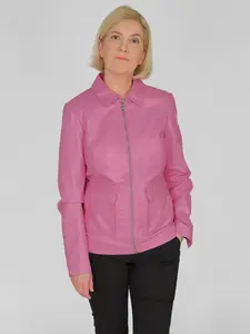 Кожаная куртка JCC "3102222", цвет Lavender