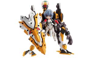 Фигурка rei ayanami desktop military evangelion unit 00 в масштабе MegaHouse