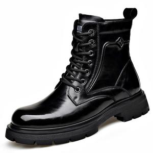 MODENGPAN Чёрные унисекс короткие ботинки Martin, цвет Black